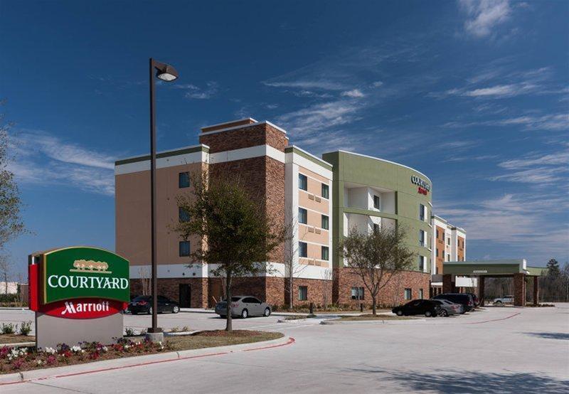 Готель Courtyard By Marriott Houston North/Shenandoah Зе-Вудлендс Екстер'єр фото