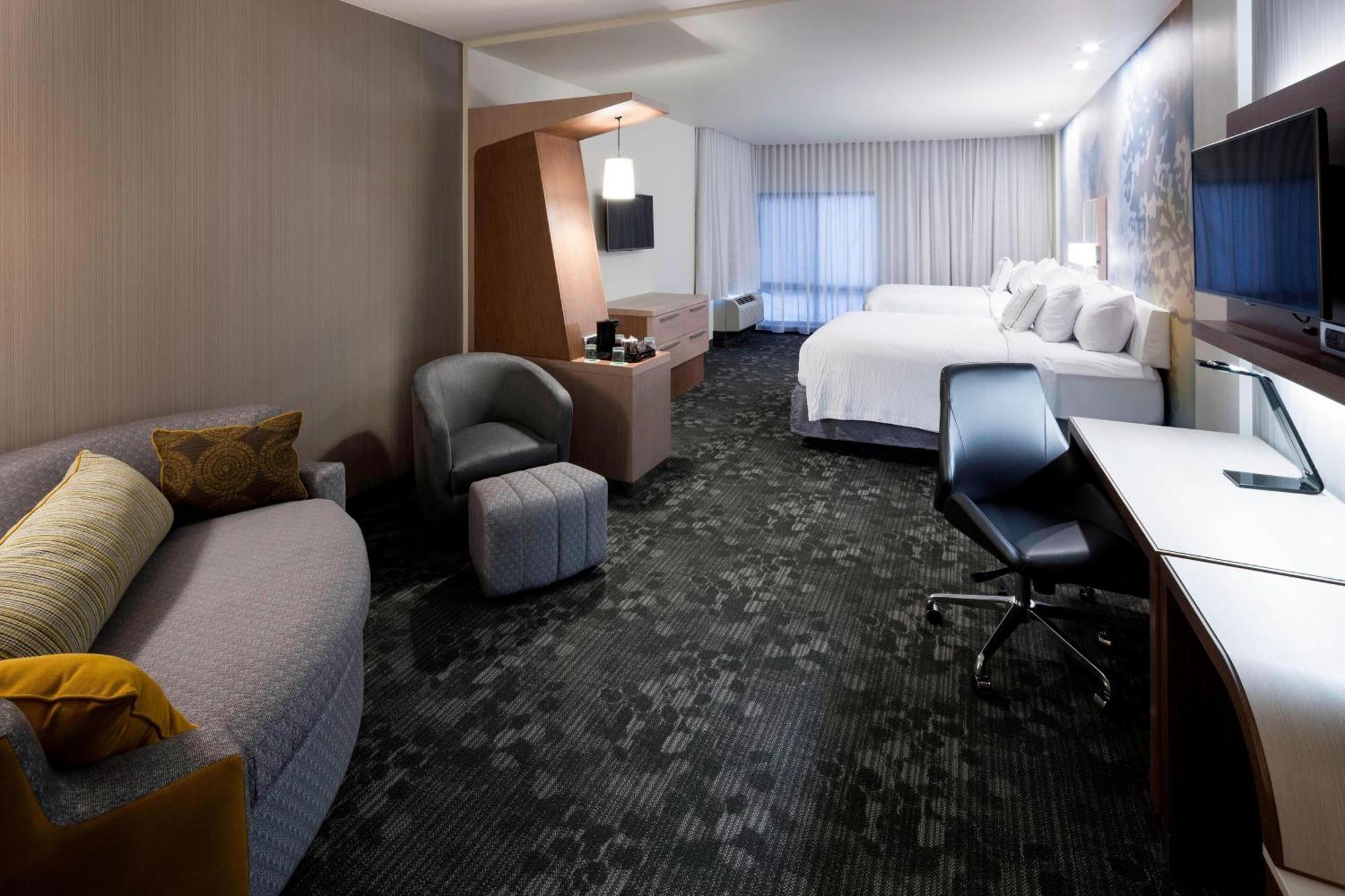 Готель Courtyard By Marriott Houston North/Shenandoah Зе-Вудлендс Екстер'єр фото